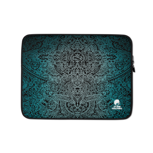 Fractal and Lines - Laptop Sleeve II